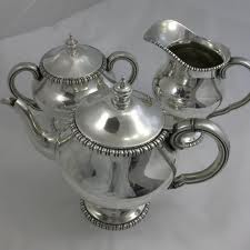 Refine Sterling Silver Tea Set