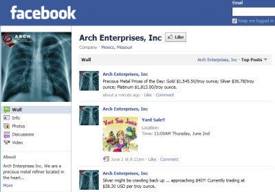 arch enterprises on facebook